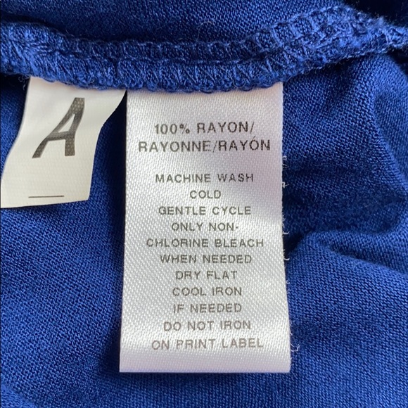 Loft Drape Neck Tank 💗 Royal Blue - Picture 11 of 11